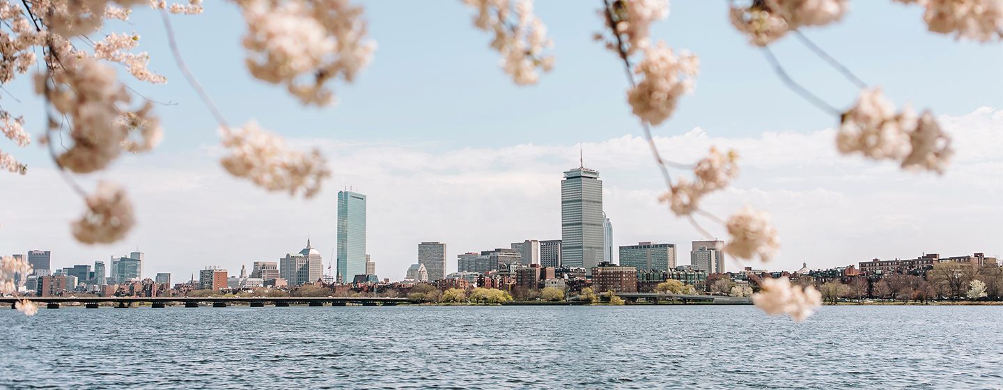 Downtown skyline in the state of Massachusetts.